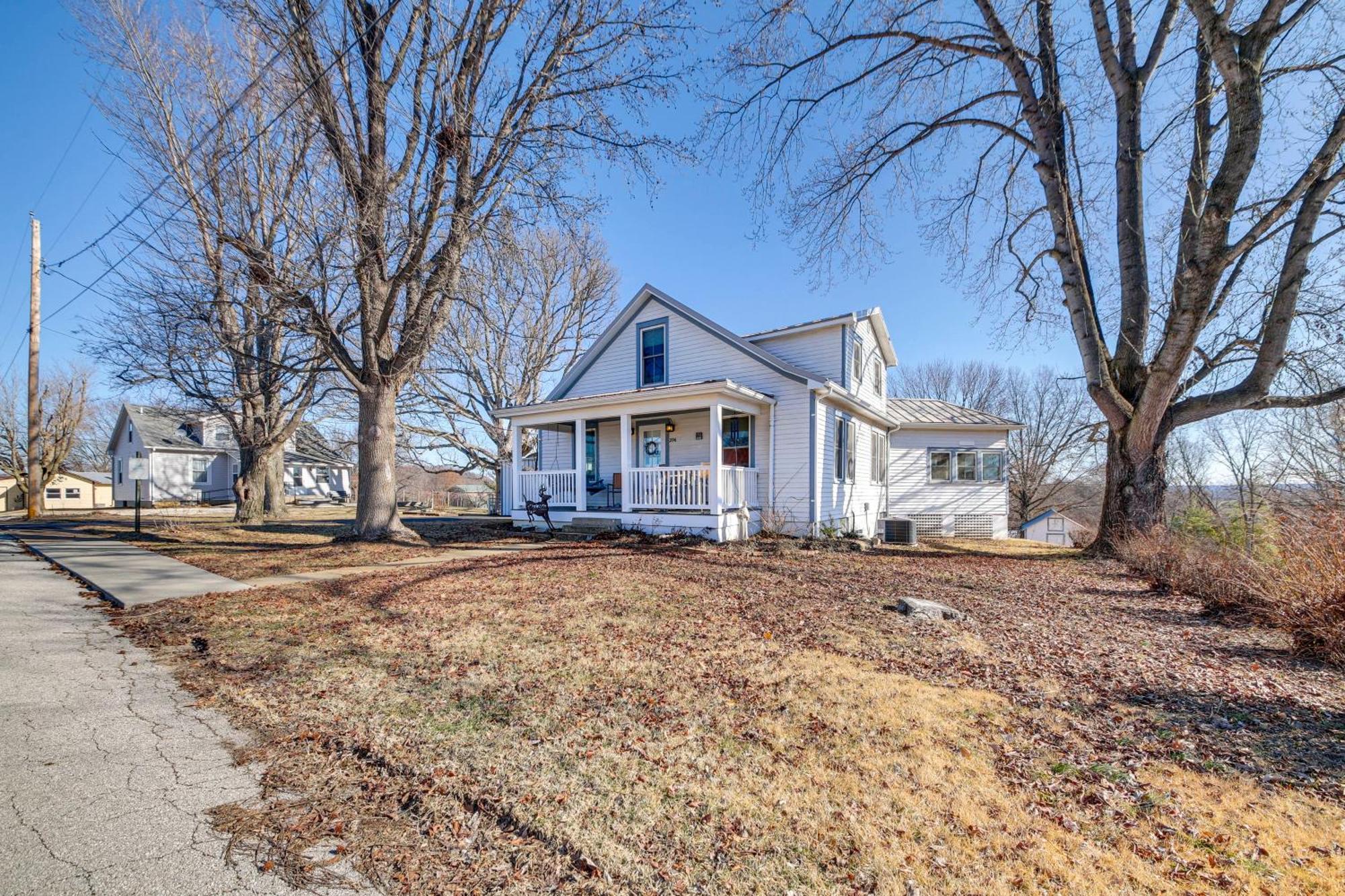Cozy Augusta Home With Porch Walk To Katy Trail! 외부 사진